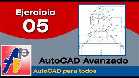 Autocad Avanzado Ejercicio 5 Youtube