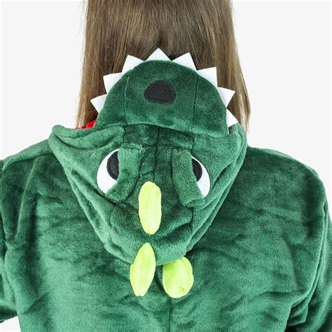 Dinozaur Kigurumi Onesie Dres Pi Ama Kombinezon Zabawny Kostium