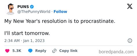 Hilariously Accurate Tweets About New Years Resolutions Bored Panda