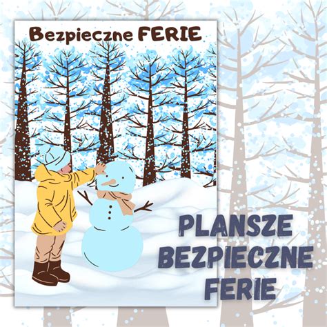 Plansze BEZPIECZNE FERIE Sklep Online