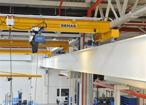 ELKE Single Girder Overhead Travelling Cranes MHE Demag