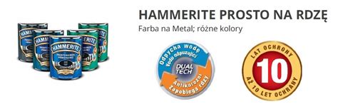 HAMMERITE farba NA RDZĘ 2 5l PIASKOWY Szary Ciemny 12237215000