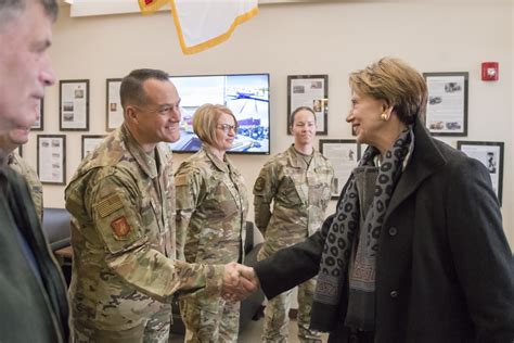 New Secaf Visits First Base F E Warren Afb Th Air Force Article