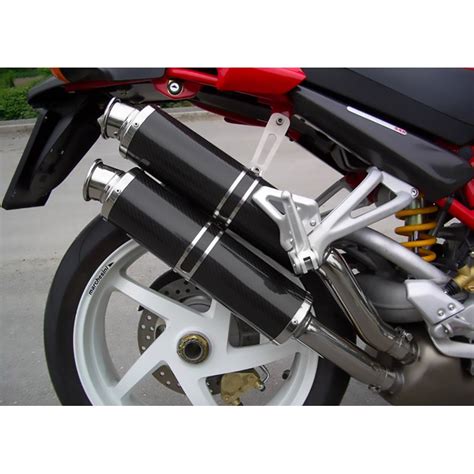 Auspuff Spark Rund Lateral Mounting Ducati Monster S R S Rs