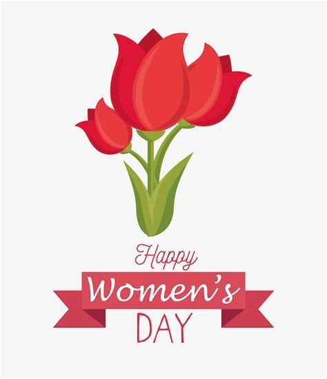 Premium Vector Happy Womens Day Card