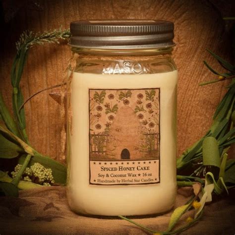 Herbal Star Candles Old Farmhouse Primitives