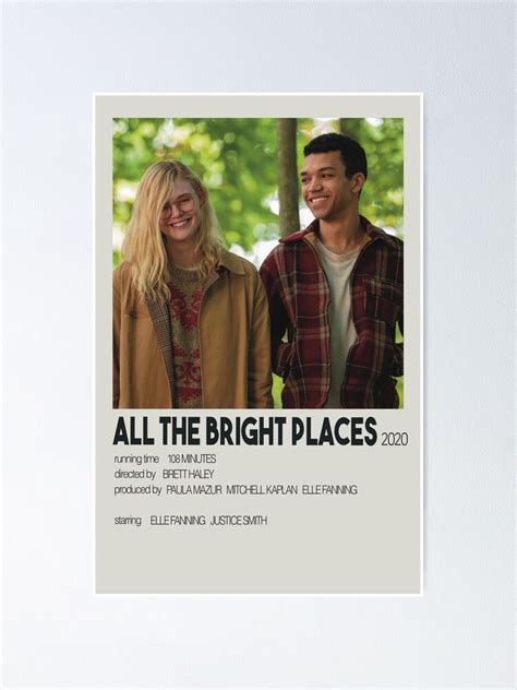 "All The Bright Places- Movie Poster" Poster for Sale by ...