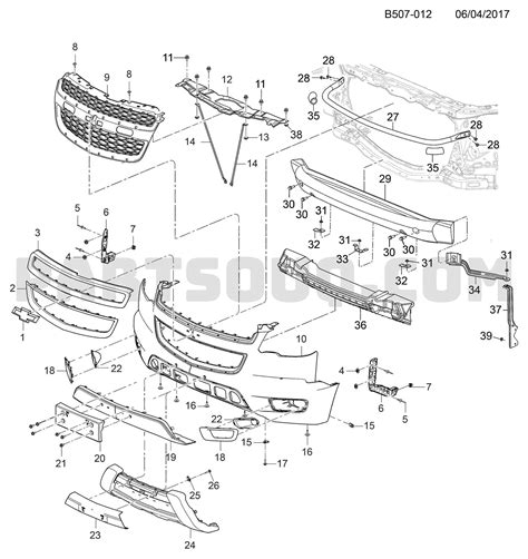 2009 Chevy Malibu Exhaust System Diagram 1