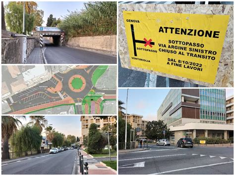 Imperia Lavori Pista Ciclabile Dall8 Ottobre Chiude Il Sottopasso Di