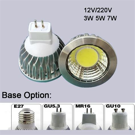 Cob Led Mr Gu Gu Ac V V Ac Dc V