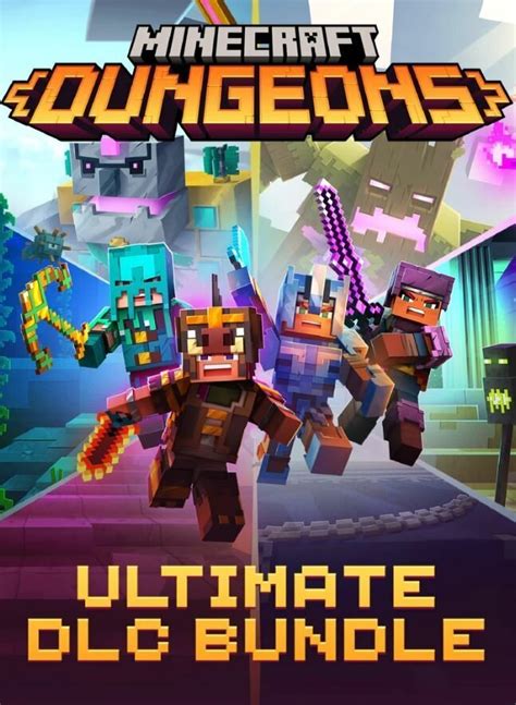 Minecraft Dungeons Ultimate Dlc Bundle Pc Microsoft Game Studio