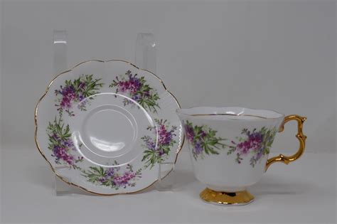 Royal Castle Fine Bone China Tea Cup Saucer 701 EBay