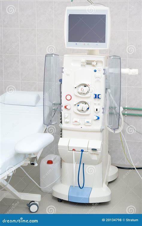 Dialysis Machine In Hospital Stock Photo Image Of Clinical Care