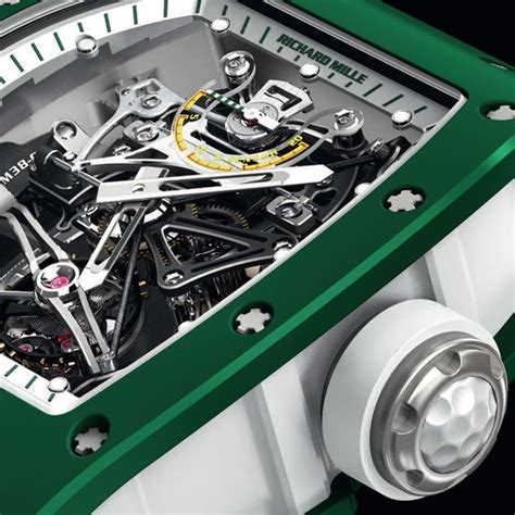 RICHARD MILLE TOURBILLON RM 38 01 G SENSOR BUBBA WATSON Limited Edition