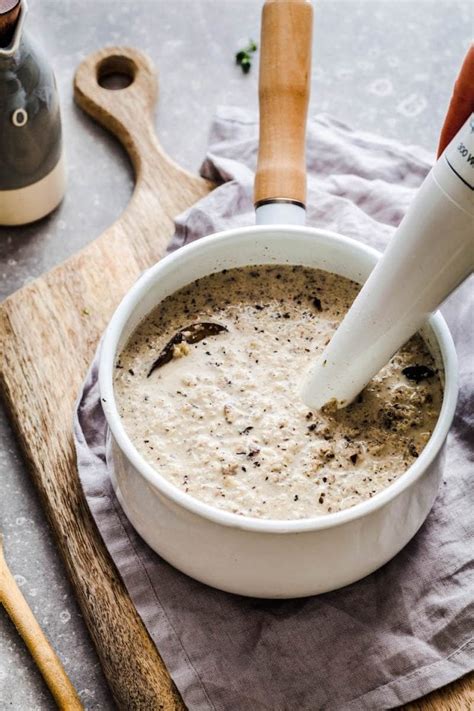 Creamy Roasted Mushroom Soup Recipe