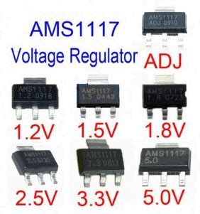 AMS1117 Datasheet PDF Pinout 1A Adjustable Fixed Low Dropout