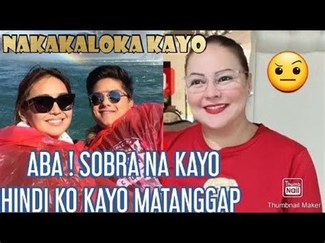 Kathniel Updates Karla Estrada Napabuntong Hininga Sa Galit Kay Daniel