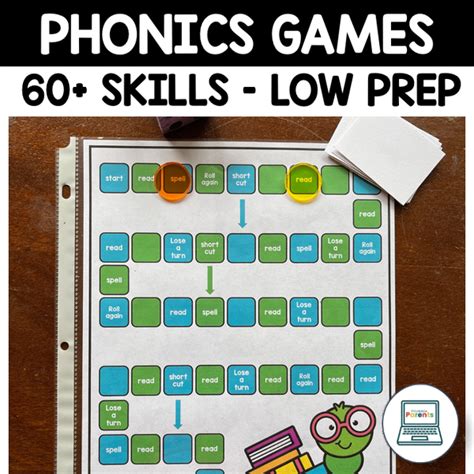 Phonics Games for Reading and Spelling – Printable Parents