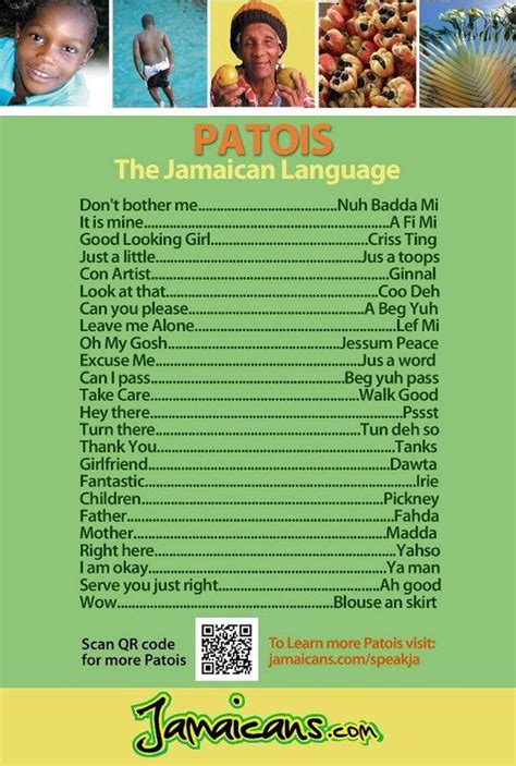 20 Essential Jamaican Patois Phrases Translated To English Jamaica