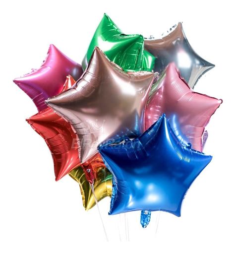 Globos Metalicos Estrella Pulgadas Para Decoraci N Mercado Libre