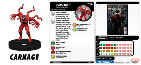 Heroclix Superior Foes Of Spider Man Carnage Bell Of Lost Souls