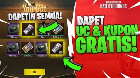 Dapet Uc Kupon Trik Curang Pake Ini Dapetin Semuanya Di Pubg Mobile