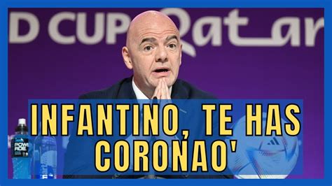 INFANTINO DEFIENDE A QATAR DE LA FORMA MÁS VERGONZOSA SUFRÍ