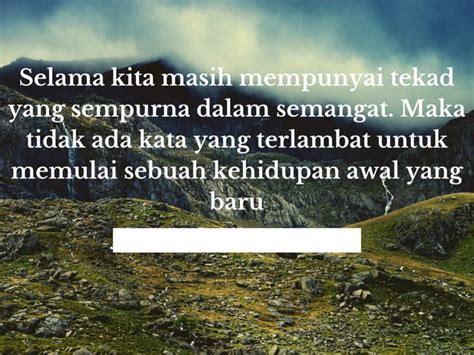 Kata Motivasi Semangat Hidup Ppt