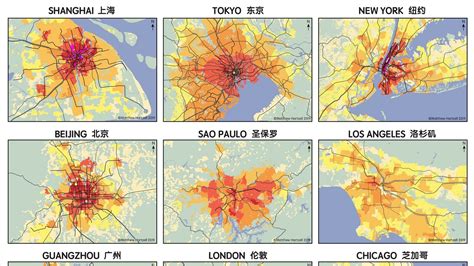 Los Angeles Population Density Map - United States Map States District