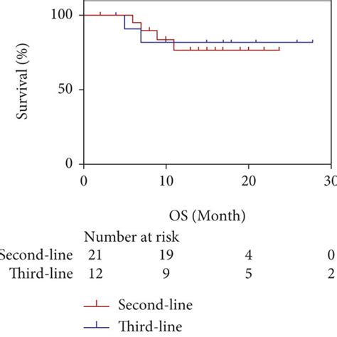 The Overall Survival Of The Patients A The Kaplan Meier Curve Of Os