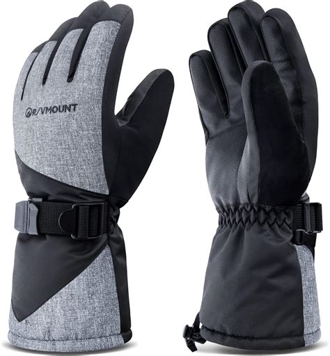 Rivmount Winterhandschuhe Herren Damen Wasserdichte Touchscreen