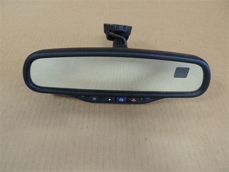 2003 2006 Chevy Silverado Gmc Rear View Mirror W Compass Temperature 15237544 Duramax Parts