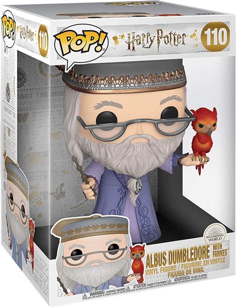 Funko Pop Harry Potter Albus Dumbledore Avec Ph Nix Fawkes Cm Lj