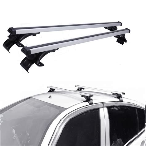 PARTOL Universal Roof Rack Crossbars 48" Aluminum Roof Rail Cross Bar ...