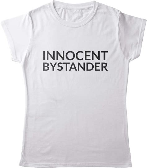 Onewhitefox Innocent Bystander T Shirt Pour Femme Amazon Fr Vêtements Et Accessoires