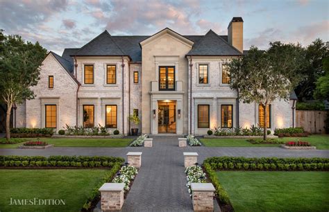 Contemporary French Chateau In Houston In Houston Tx United States