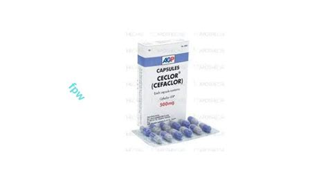 Ceclor 500 mg Capsules | Cefaclor | Dosage | Fareed Pharma World