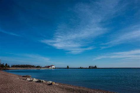 Lake Superior Shoreline Grand Marais Minnesota Travel Past 50