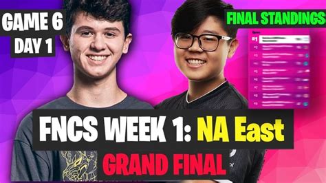 Fncs Final Game Highlights Nae Week Day Final Standings Finals