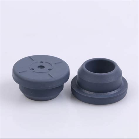 Infusion Bottles 28mm Grey Pharmaceutical Rubber Stoppers China Butyl