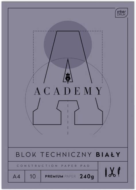 Interdruk Blok Techniczny A Academy Interdruk Sklep Empik