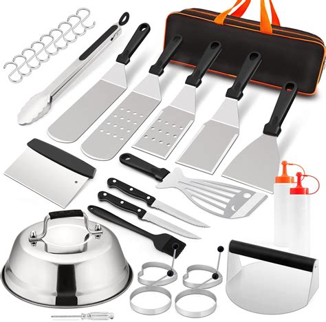 Amazon Griddle Accessories Kit Of Hasteel Heavy Duty Metal