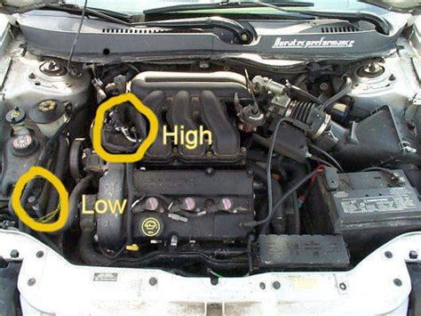 Where Is The Low Pressure Port On A Ford Focus