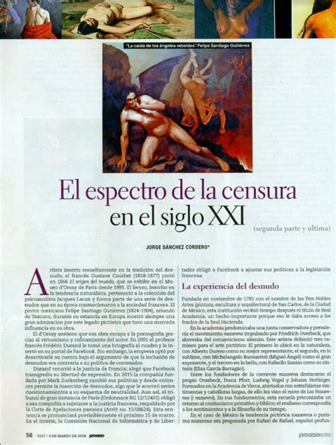 El Espectro De La Censura Siglo Xxi Segunda Y Ltima Parte Jorge