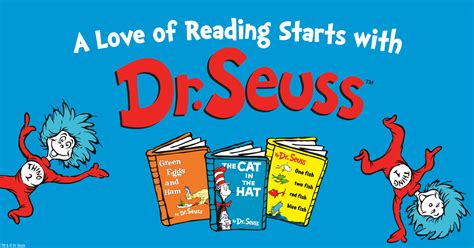 Seuss Studios Dr Seuss Reads A Love Of Reading Starts With Dr