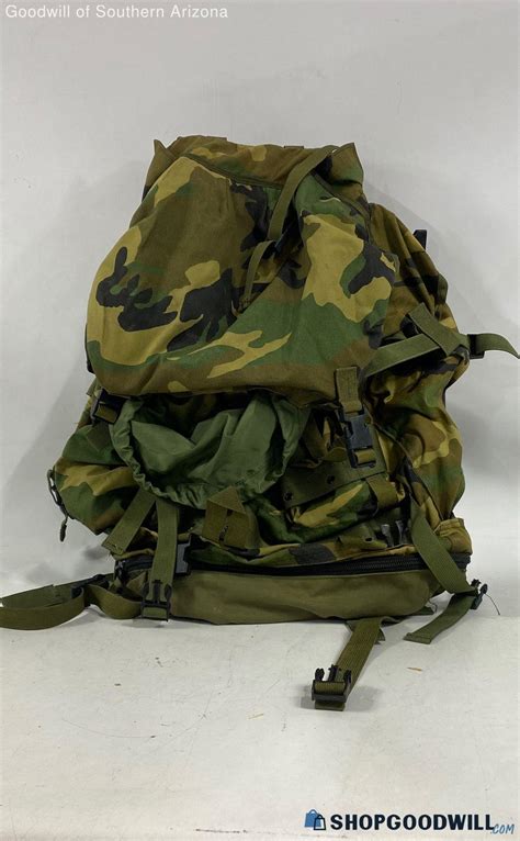 Camouflage Military Backpack Shopgoodwill