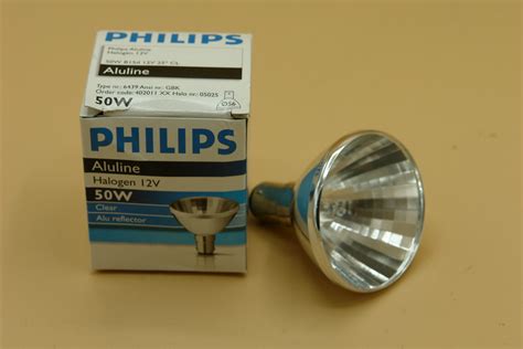 Lampada Alogena Aluline 56 Philips 6439 12V 50W B15d Grande Emporio