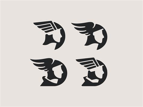 Hermes logo concepts. by Maxim Durbailov on Dribbble