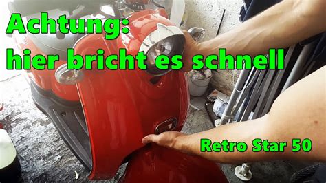 Scheinwerfer Lampe Richtig Ausbauen Nova Motors Retro Star China