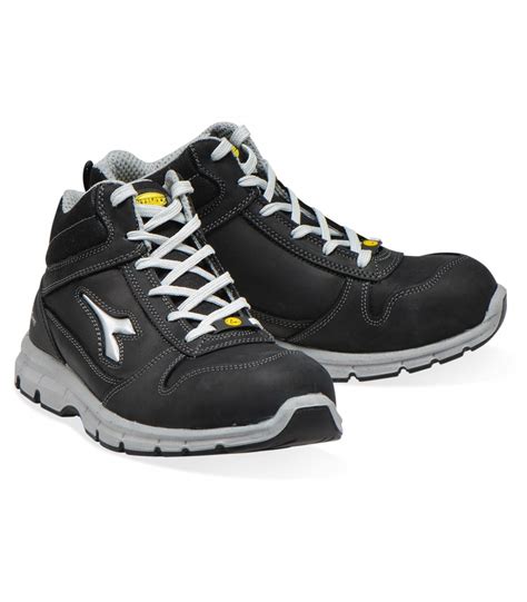 Calzado De Seguridad Alto Diadora Run II High S3 Src Esd